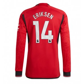 Manchester United Christian Eriksen #14 Domaci Dres 2023-24 Dugim Rukavima